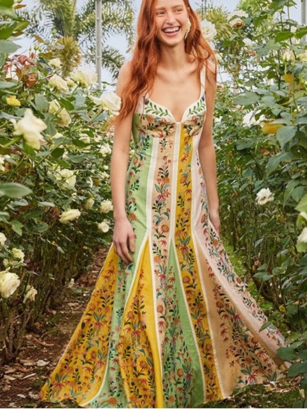 FARM Rio Floral Maxi Dress